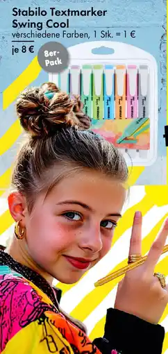 TEDi Stabilo Textmarker Swing Cool Angebot