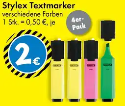 TEDi Stylex Textmarker Angebot