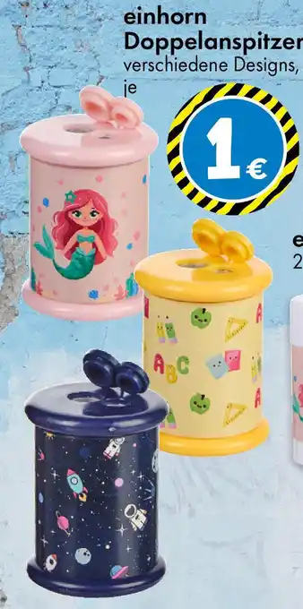 TEDi einhorn Doppelanspitzer Angebot
