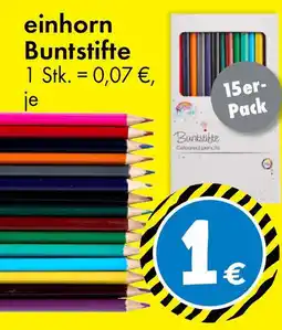 TEDi einhorn Buntstifte Angebot