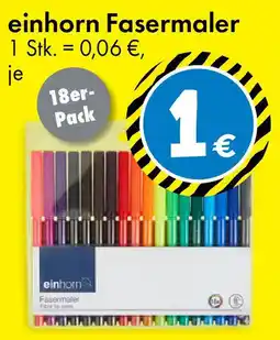 TEDi einhorn Fasermaler Angebot