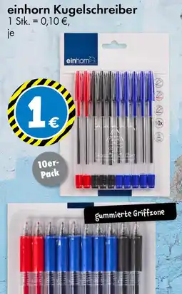 TEDi einhorn Kugelschreiber Angebot