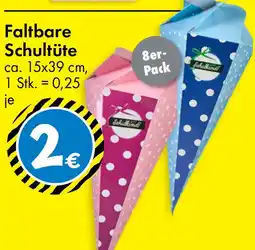 TEDi Faltbare Schultüte Angebot