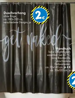 TEDi Duschvorhang Angebot