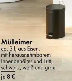 TEDi Mülleimer Angebot
