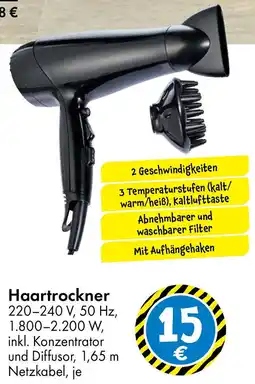 TEDi Haartrockner Angebot