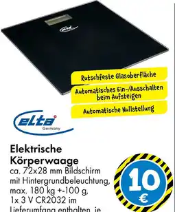 TEDi Elektrische Körperwaage Angebot