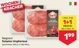 MPreis Negroni Salame Ungherese Angebot