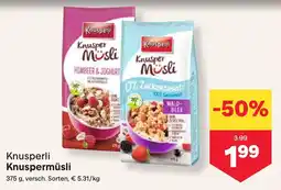 MPreis Knusperli Knuspermüsli Angebot