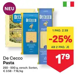 MPreis De Cecco Pasta Angebot