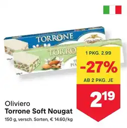 MPreis Oliviero Torrone Soft Nougat Angebot