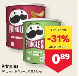 MPreis Pringles Angebot