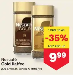 MPreis Nescafé Gold Kaffee Angebot