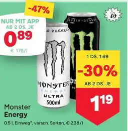 MPreis Monster Energy Angebot