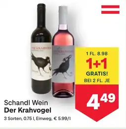 MPreis Schandl Wein Der Krahvogel Angebot