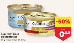 MPreis Gourmet Gold Katzenfutter Angebot