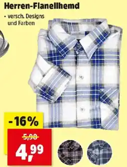 Thomas Philipps Herren Flanellhemd Angebot