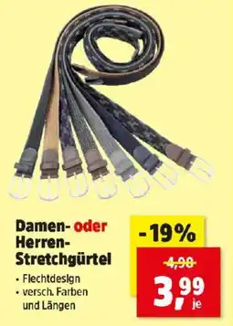 Thomas Philipps Damen oder Herren Stretchgürtel Angebot