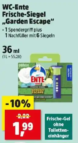 Thomas Philipps WC Ente Frische Siegel Garden Escape Angebot