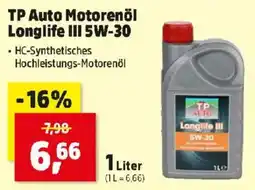Thomas Philipps TP Auto Motorenöl Longlife III 5W-30 Angebot