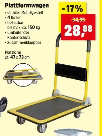 Thomas Philipps Plattformwagen Angebot