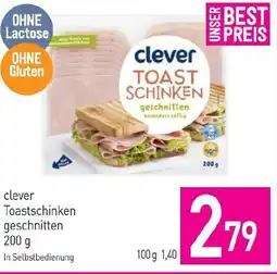 Sutterlüty clever Toastschinken geschnitten Angebot