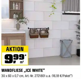 OBI Wandfliese„,ice white Angebot