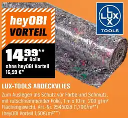 OBI Lux-tools abdeckvlies Angebot
