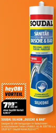 OBI Soudal silikon,,dusche & bad Angebot