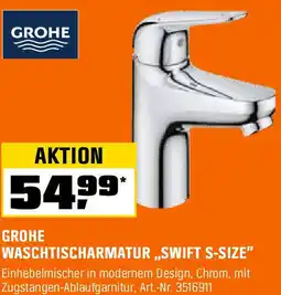 OBI Grohe waschtischarmatur,,swift s-size Angebot