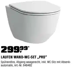 OBI Laufen wand-wc-set,,pro Angebot