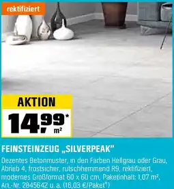 OBI Feinsteinzeug,,silverpeak Angebot