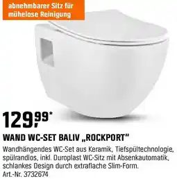 OBI Wand wc-set baliv „rockport Angebot