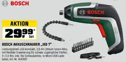 OBI BOSCH AKKUSCHRAUBER „,IXO 7 Angebot