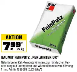OBI Baumit feinputz „perlainterior Angebot