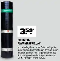 OBI Bitumen- flämmpappe,,v4 Angebot