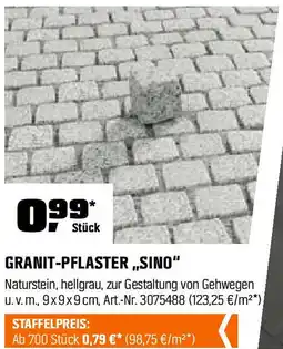OBI Granit-pflaster,,sino Angebot