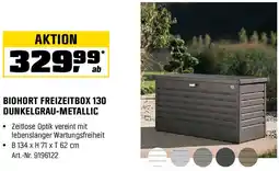 OBI Biohort freizeitbox 130 dunkelgrau-metallic Angebot