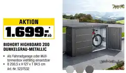 OBI Biohort highboard 200 dunkelgrau-metallic Angebot