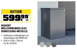 OBI Biohort mülltonnenbox alex dunkelgrau-metallic Angebot