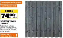 OBI Sichtschutzzaun ,,seattle Angebot
