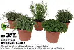 OBI Grow by obi italienische kräuter Angebot