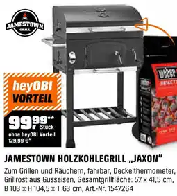 OBI Jamestown holzkohlegrill,,jaxon Angebot