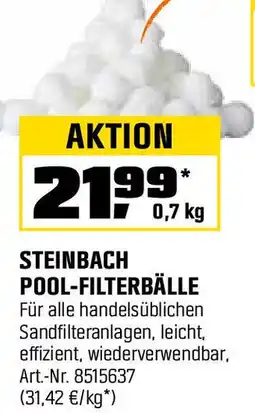 OBI Steinbach pool-filterbälle Angebot