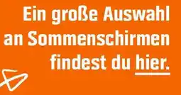 OBI Ein große Auswahl an Sommenschirmen findest du hier. Angebot