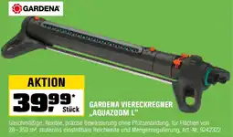 OBI Gardena viereckregner ,,aquazoom l Angebot