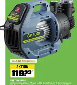 OBI Gartenpumpe Angebot