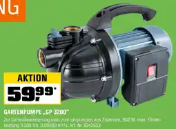 OBI Gartenpumpe,,gp 3200 Angebot