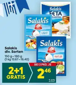 Billa Salakis div. Sorten Angebot