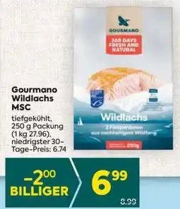 Billa Gourmano Wildlachs MSC Angebot
